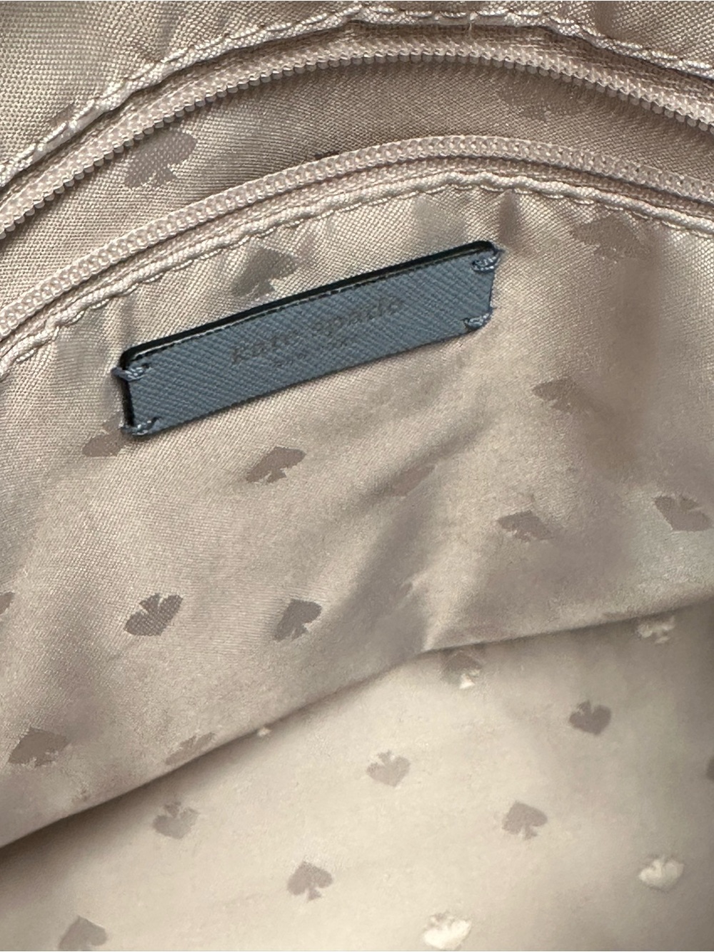 kate spade Light Blue Medium Dome Reiley Bag + KS Dust Bag - Picture 12 of 15